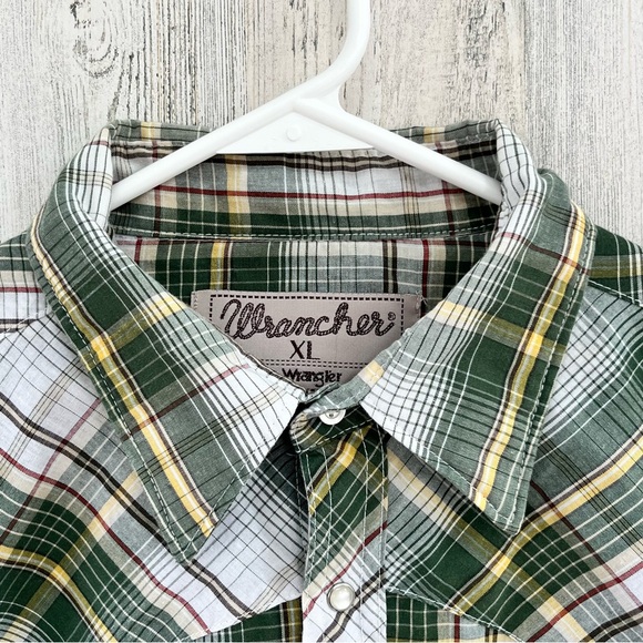 Wrangler Wrancher Men’s Long Sleeve Snap Closure Western Shirt Size XL - Picture 2 of 7